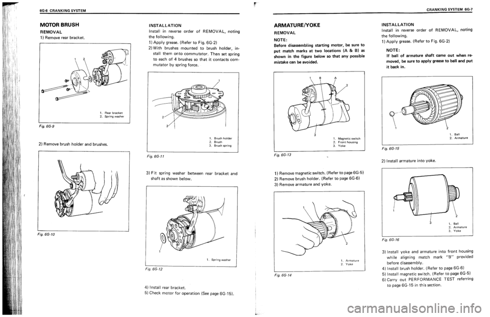SUZUKI SWIFT 1989  Service Manual 