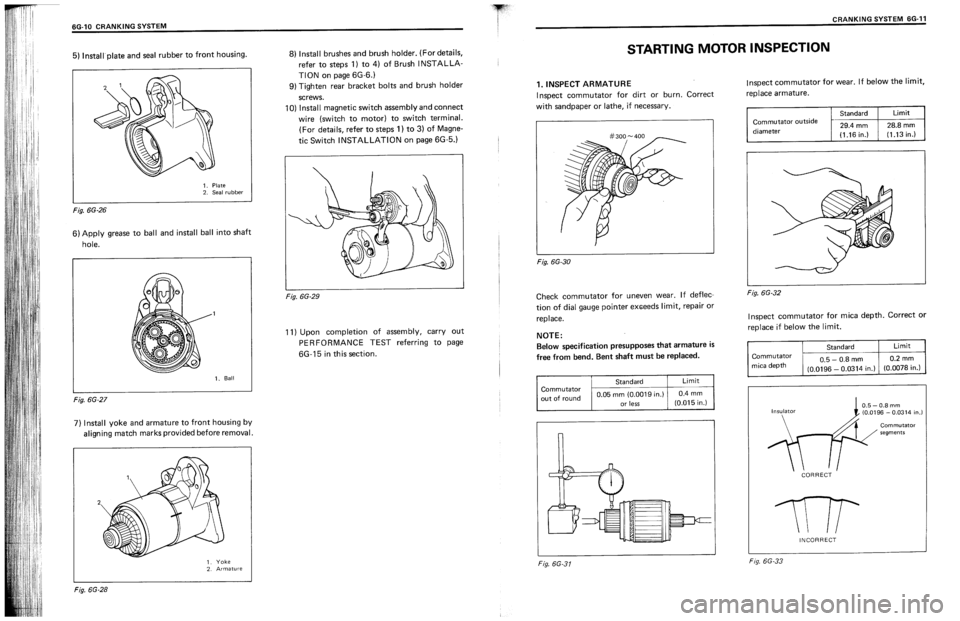 SUZUKI SWIFT 1989  Service Manual 