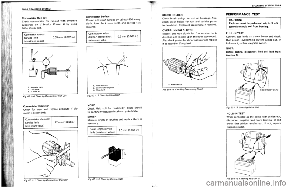 SUZUKI SWIFT 1989  Service Manual 