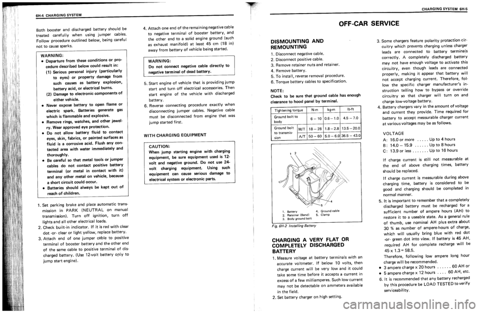 SUZUKI SWIFT 1989  Service Manual 