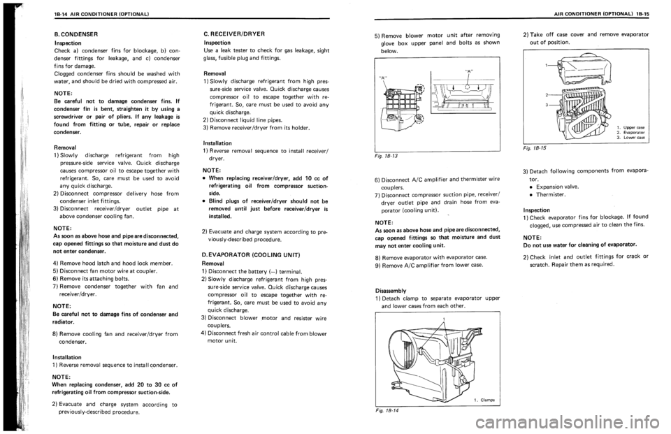 SUZUKI SWIFT 1989  Service Manual 