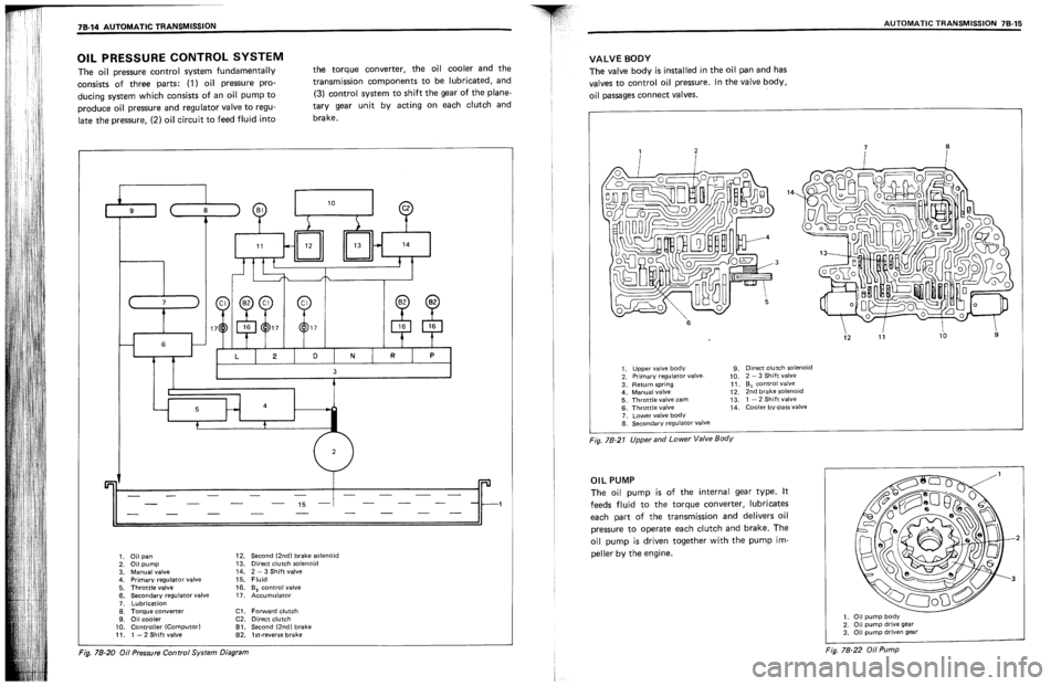 SUZUKI SWIFT 1989  Service Manual 