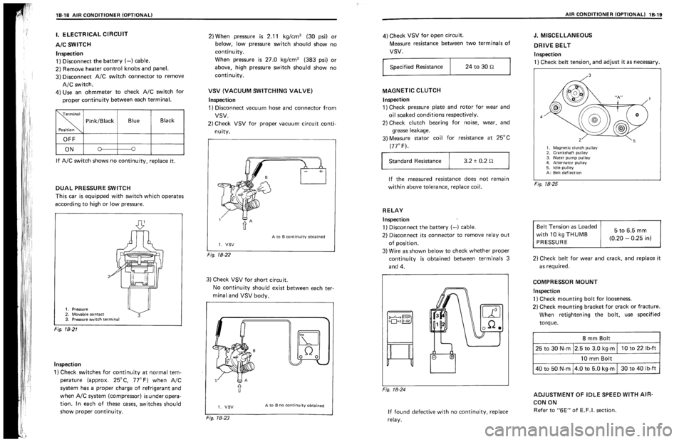 SUZUKI SWIFT 1989  Service Manual 