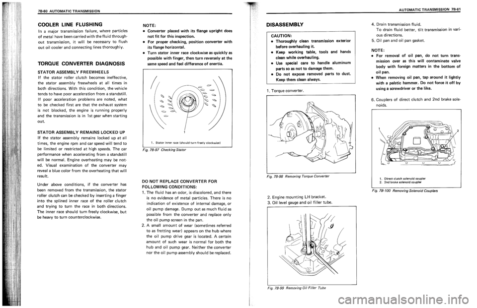 SUZUKI SWIFT 1989  Service Manual 