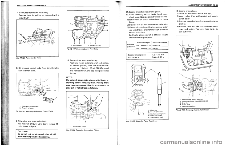 SUZUKI SWIFT 1989  Service Manual 