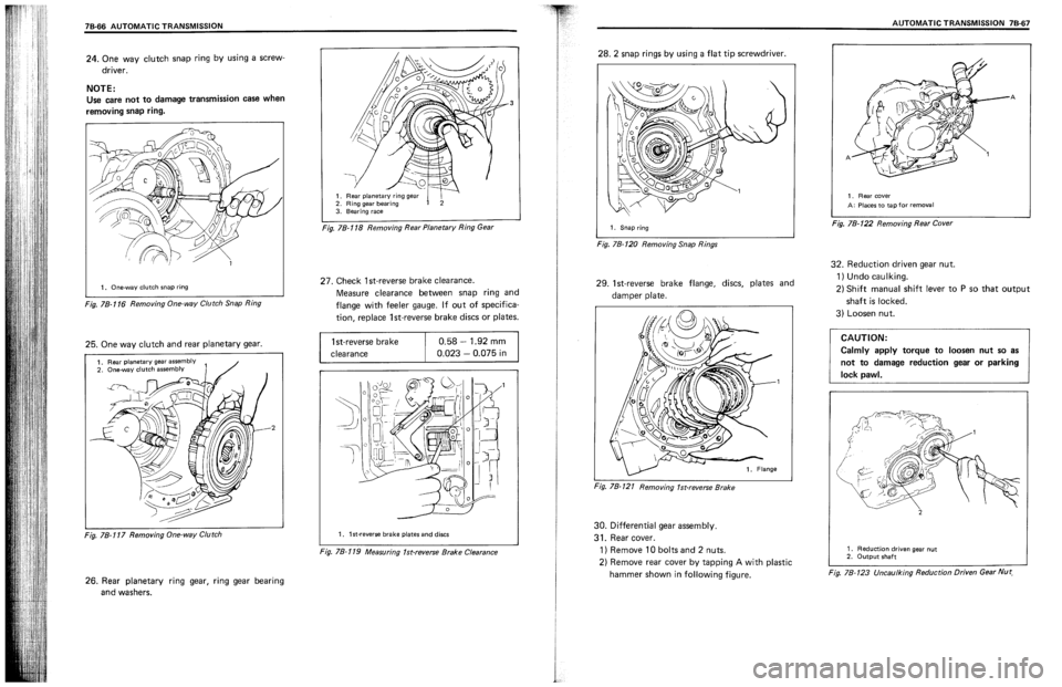SUZUKI SWIFT 1989  Service Manual 