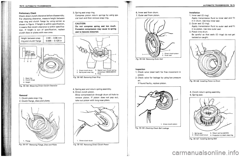 SUZUKI SWIFT 1989  Service Manual 