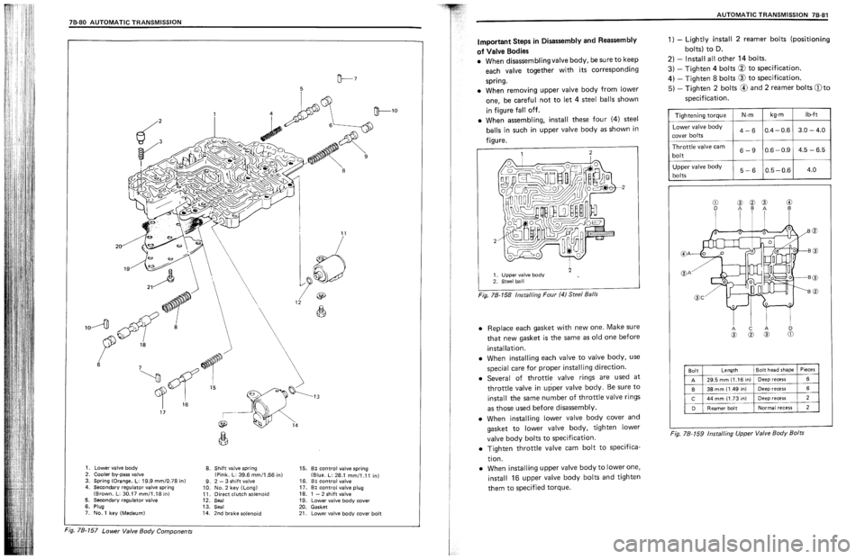 SUZUKI SWIFT 1989  Service Manual 