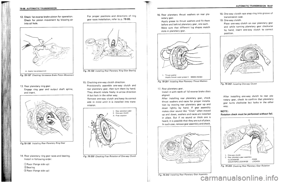 SUZUKI SWIFT 1989  Service Manual 