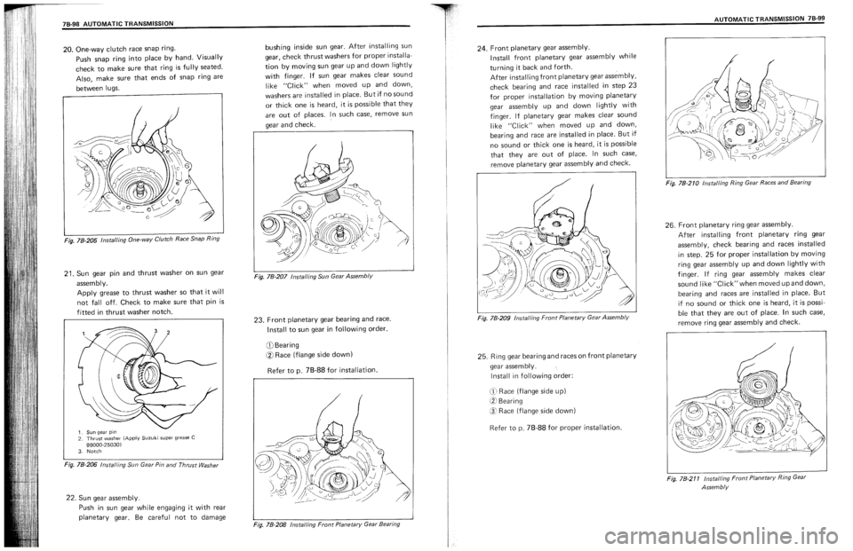 SUZUKI SWIFT 1989  Service Manual 