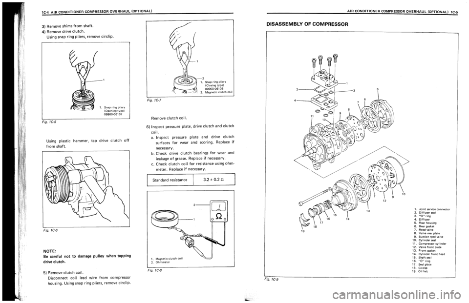 SUZUKI SWIFT 1989  Service Manual 