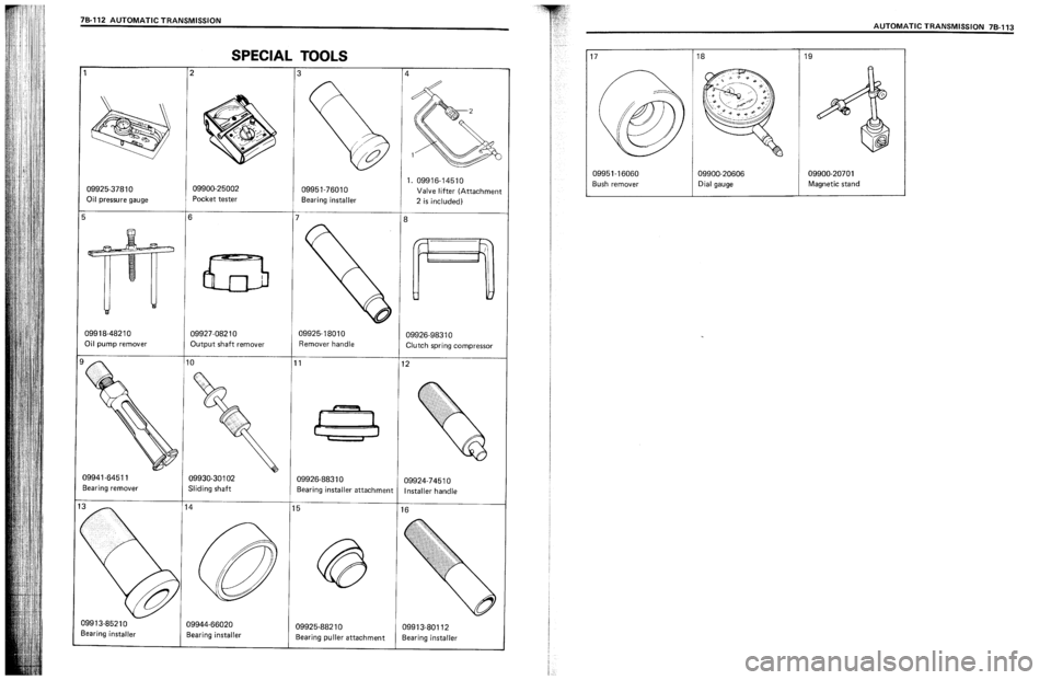 SUZUKI SWIFT 1989  Service Manual 