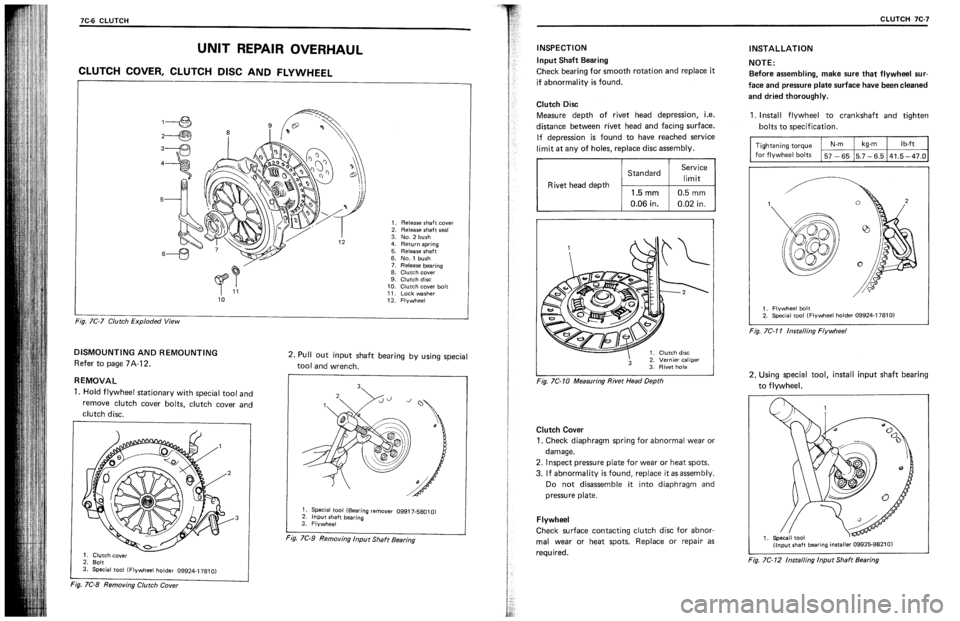 SUZUKI SWIFT 1989  Service Manual 