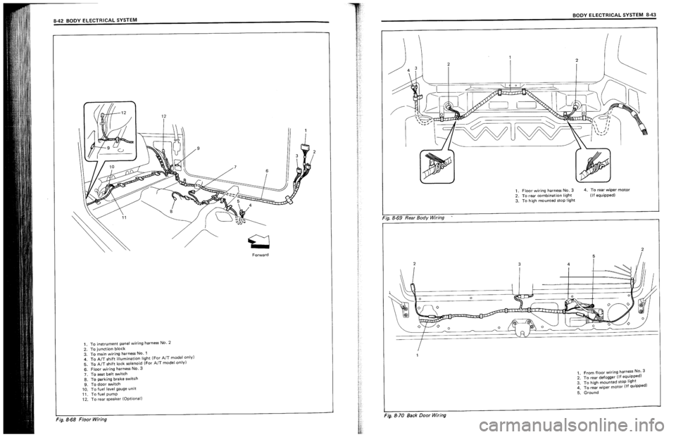 SUZUKI SWIFT 1989  Service Manual 