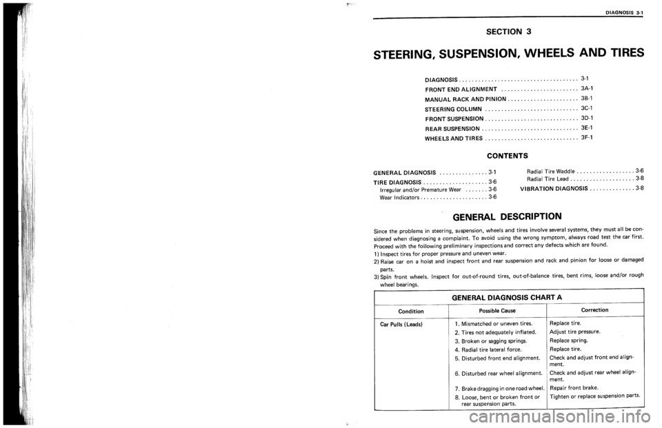 SUZUKI SWIFT 1989  Service Manual 
