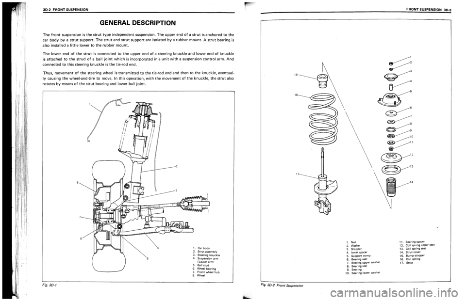 SUZUKI SWIFT 1989  Service Manual 