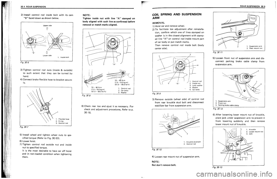 SUZUKI SWIFT 1989  Service Manual 