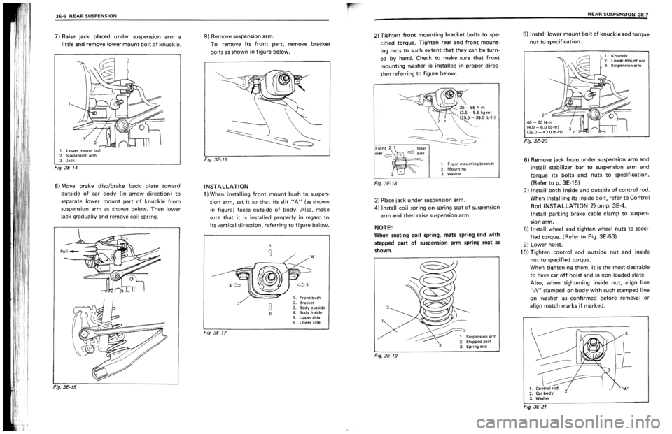 SUZUKI SWIFT 1989  Service Manual 