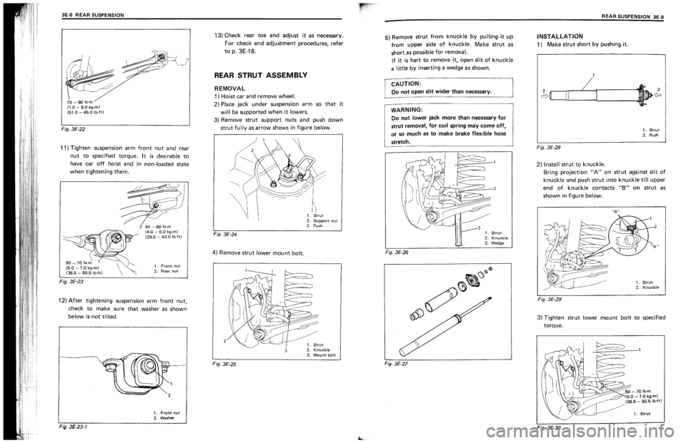 SUZUKI SWIFT 1989  Service Manual 