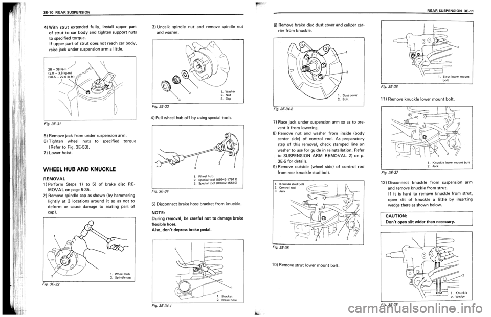 SUZUKI SWIFT 1989  Service Manual 