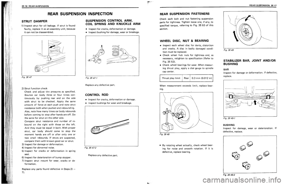 SUZUKI SWIFT 1989  Service Manual 