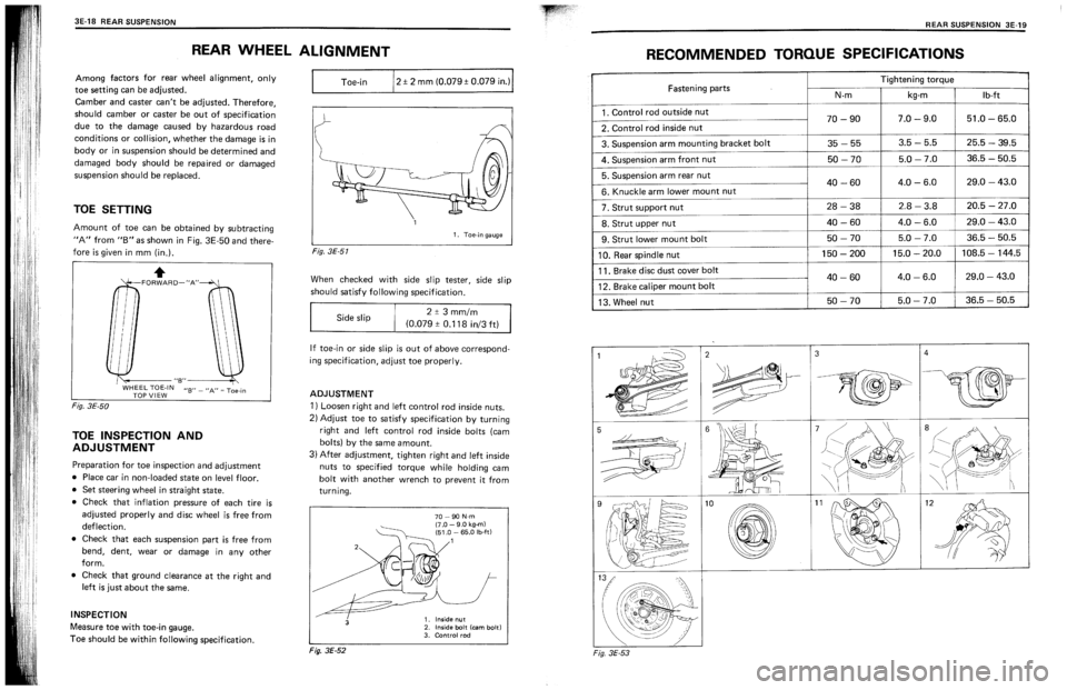 SUZUKI SWIFT 1989  Service Manual 