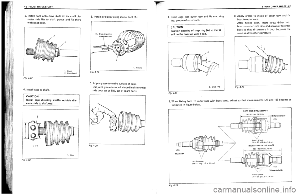 SUZUKI SWIFT 1989  Service Manual 