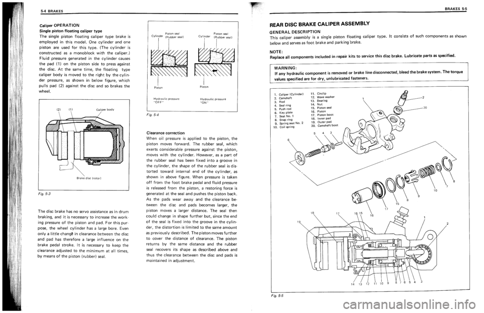 SUZUKI SWIFT 1989  Service Manual 