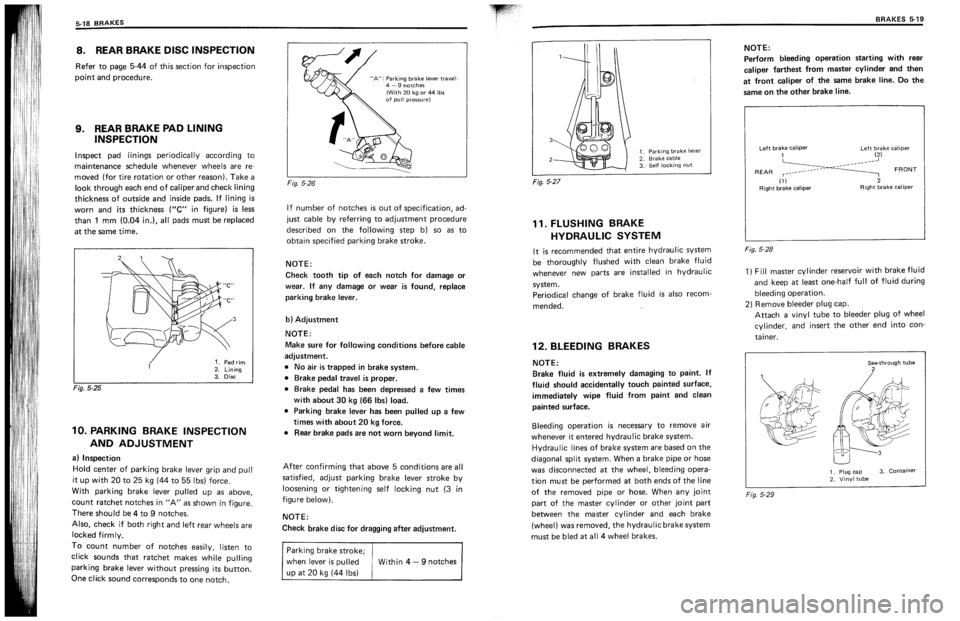 SUZUKI SWIFT 1989  Service Manual 