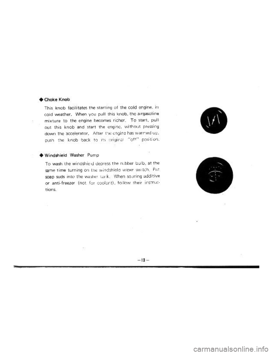 SUZUKI LJ10 1975 1.G Owners Manual 