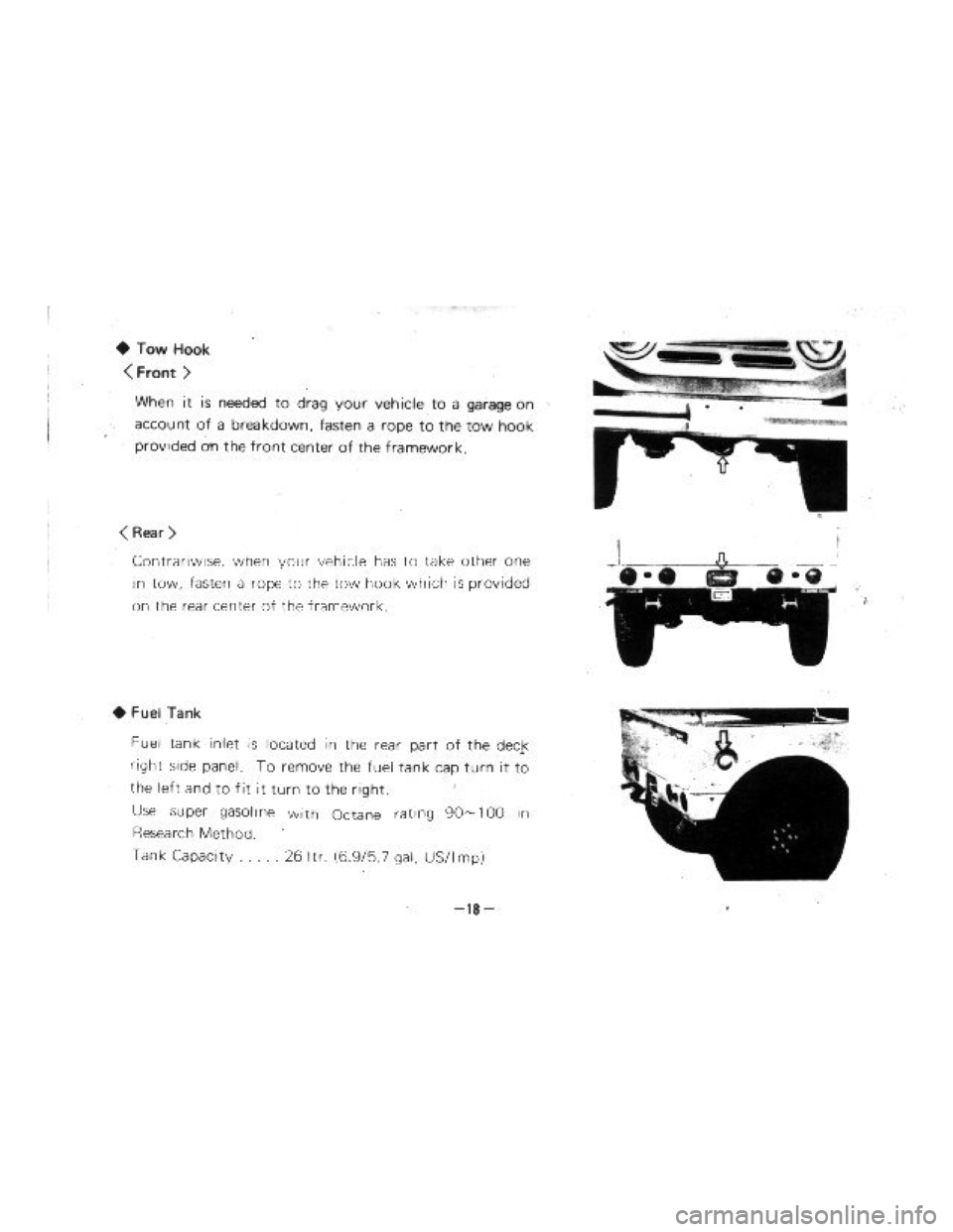 SUZUKI LJ10 1975 1.G Owners Manual 