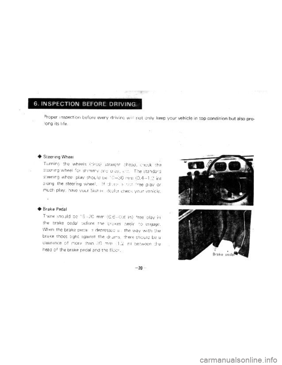 SUZUKI LJ10 1975 1.G Owners Manual 