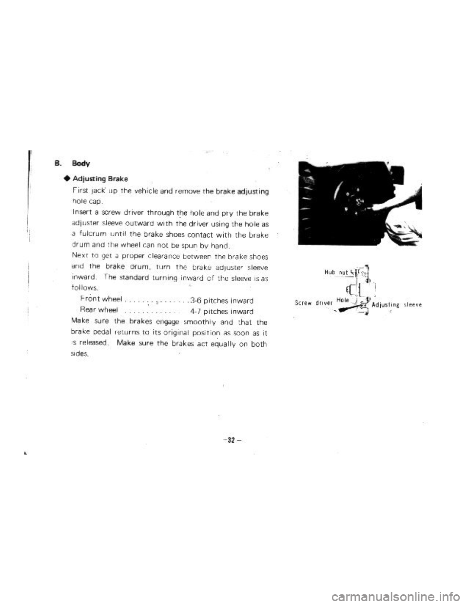 SUZUKI LJ10 1975 1.G Owners Manual 