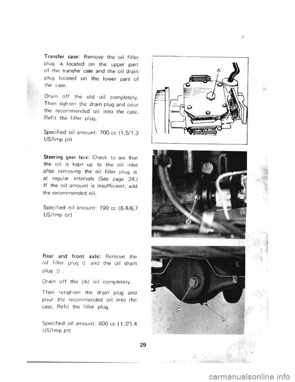 SUZUKI LJ20 1975 1.G Owners Manual 