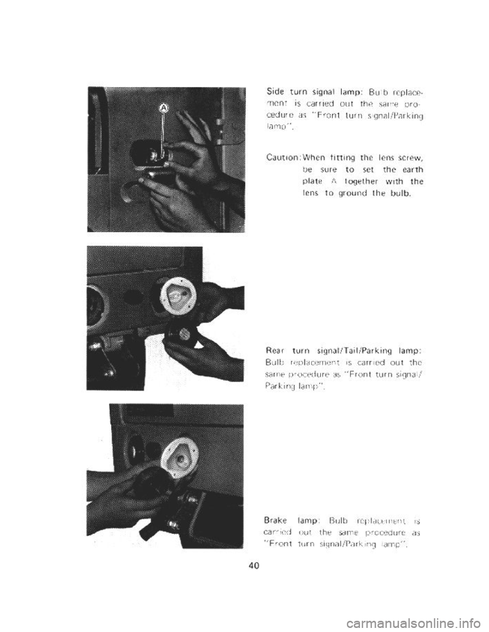 SUZUKI LJ20 1975 1.G Owners Manual 