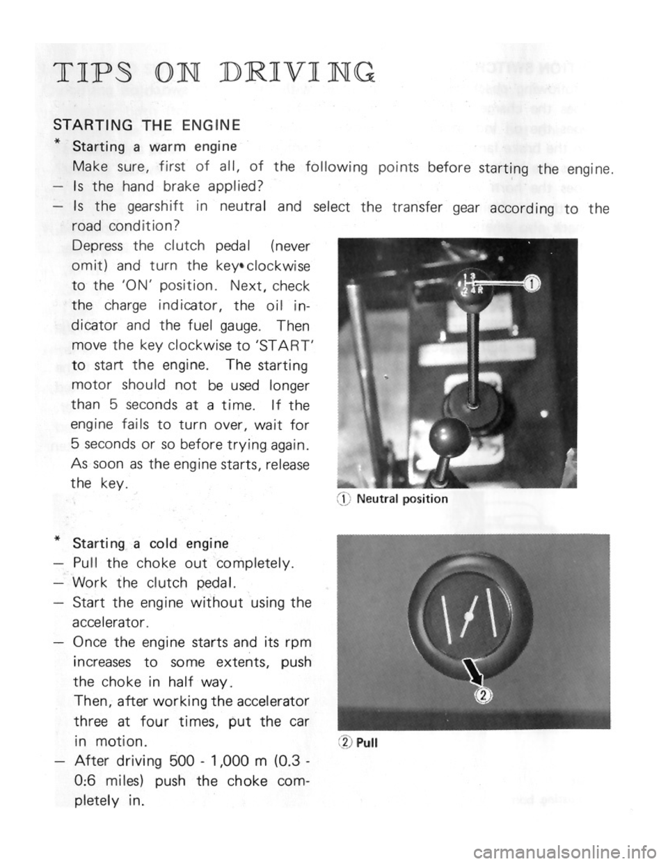 SUZUKI LJ50 1975 1.G Owners Manual 