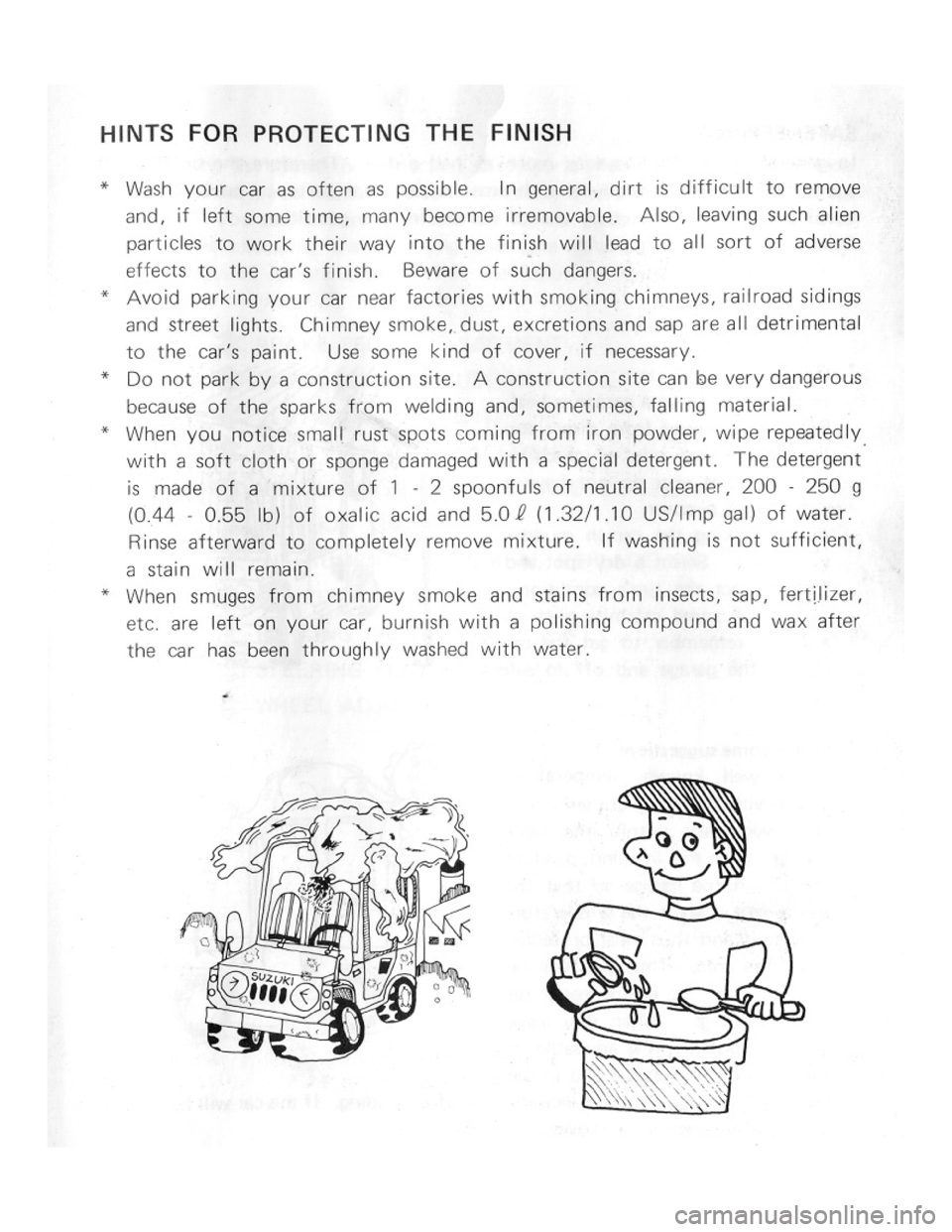 SUZUKI LJ50 1975 1.G Owners Manual 
