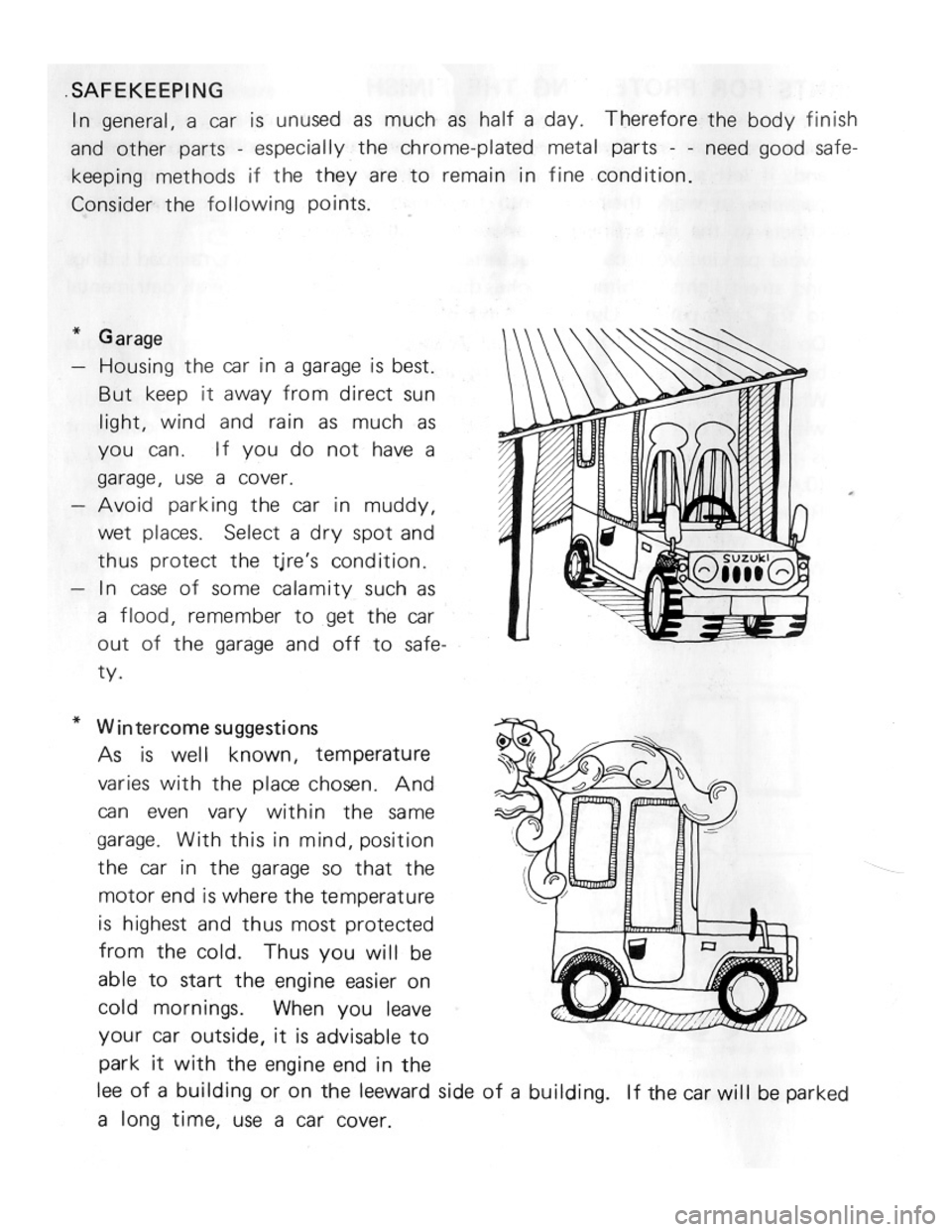 SUZUKI LJ50 1975 1.G Owners Manual 
