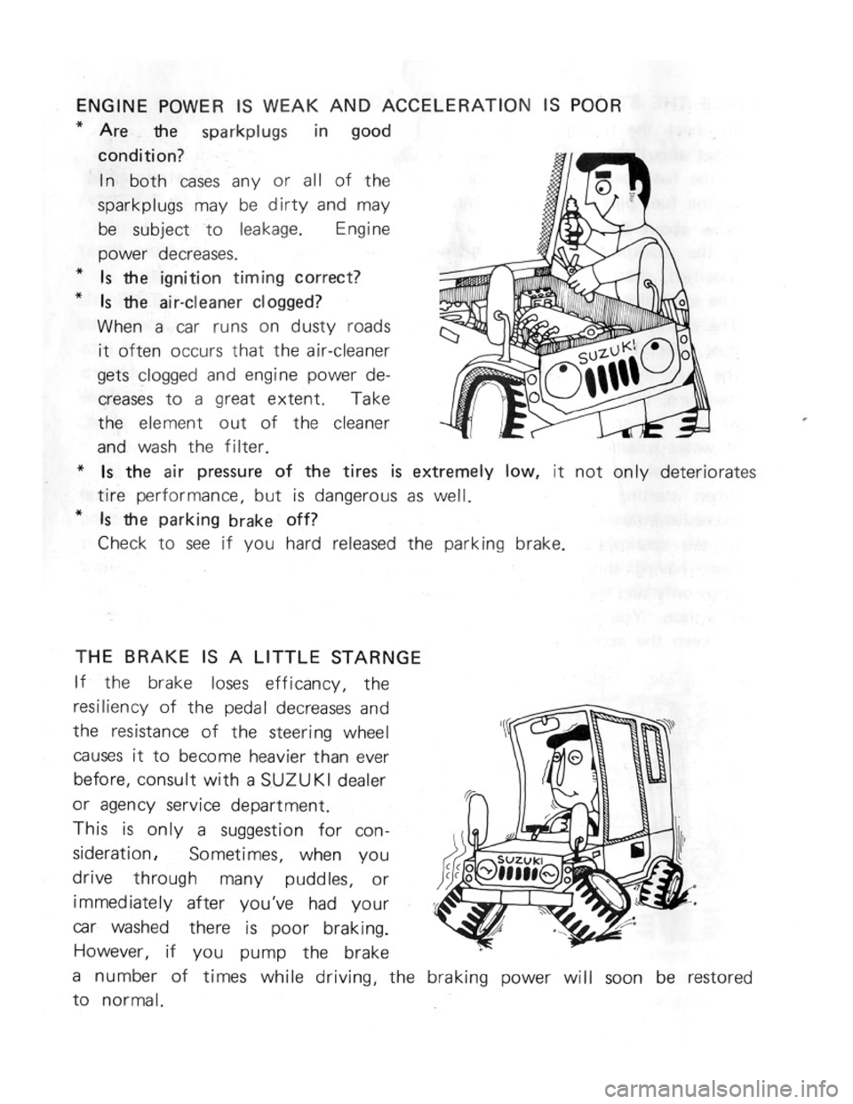 SUZUKI LJ50 1975 1.G Owners Manual 