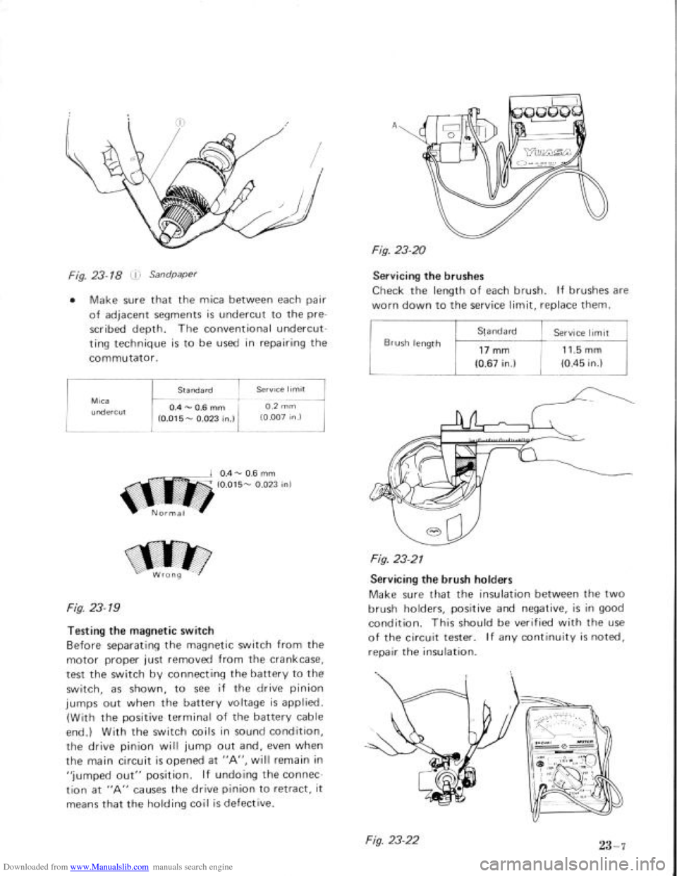 SUZUKI LJ80 1979 1.G Service Workshop Manual Downloaded from www.Manualslib.com manuals search engine    