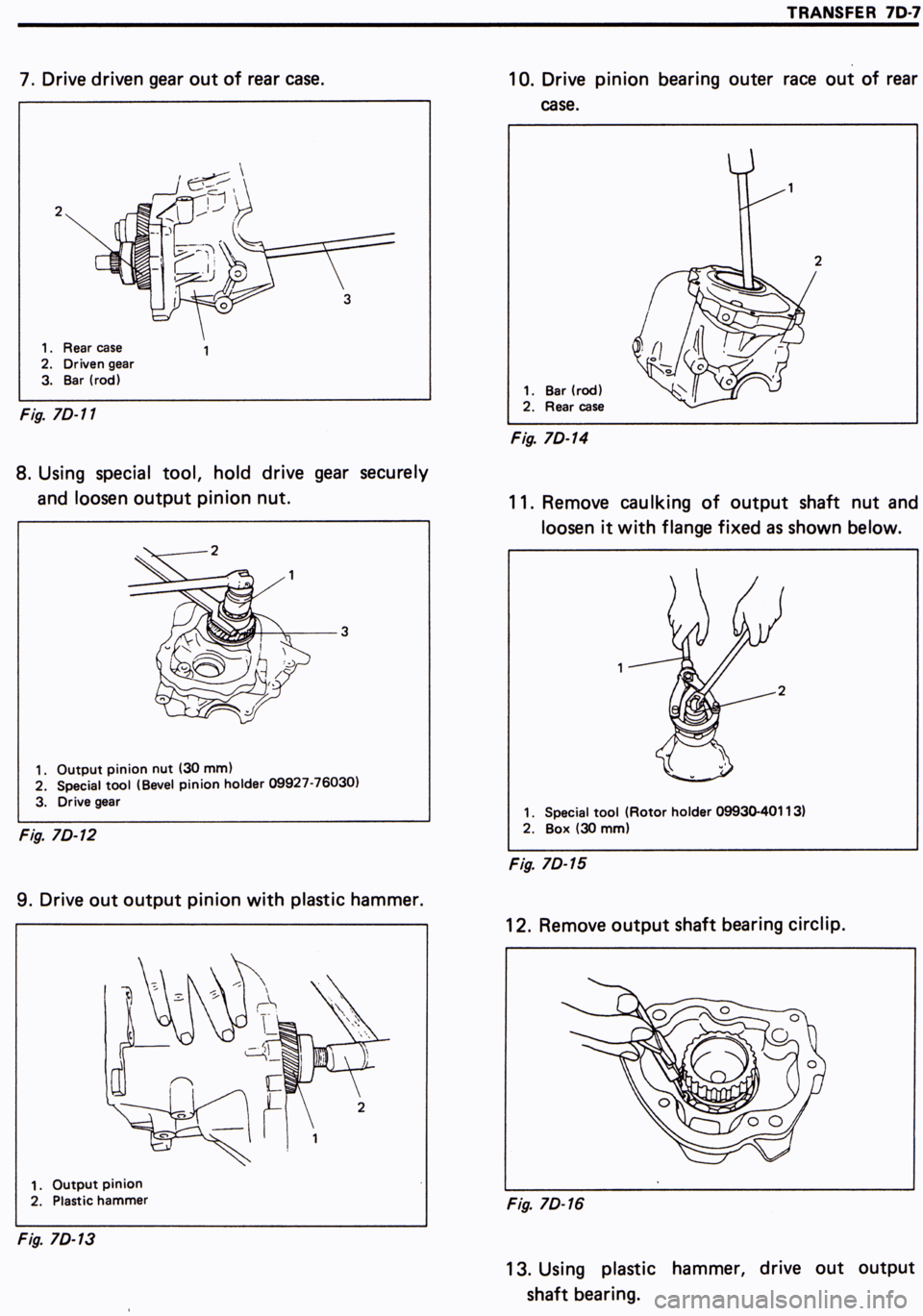 SUZUKI SWIFT 2000 1.G SF416 Supplementary Service Workshop Manual 