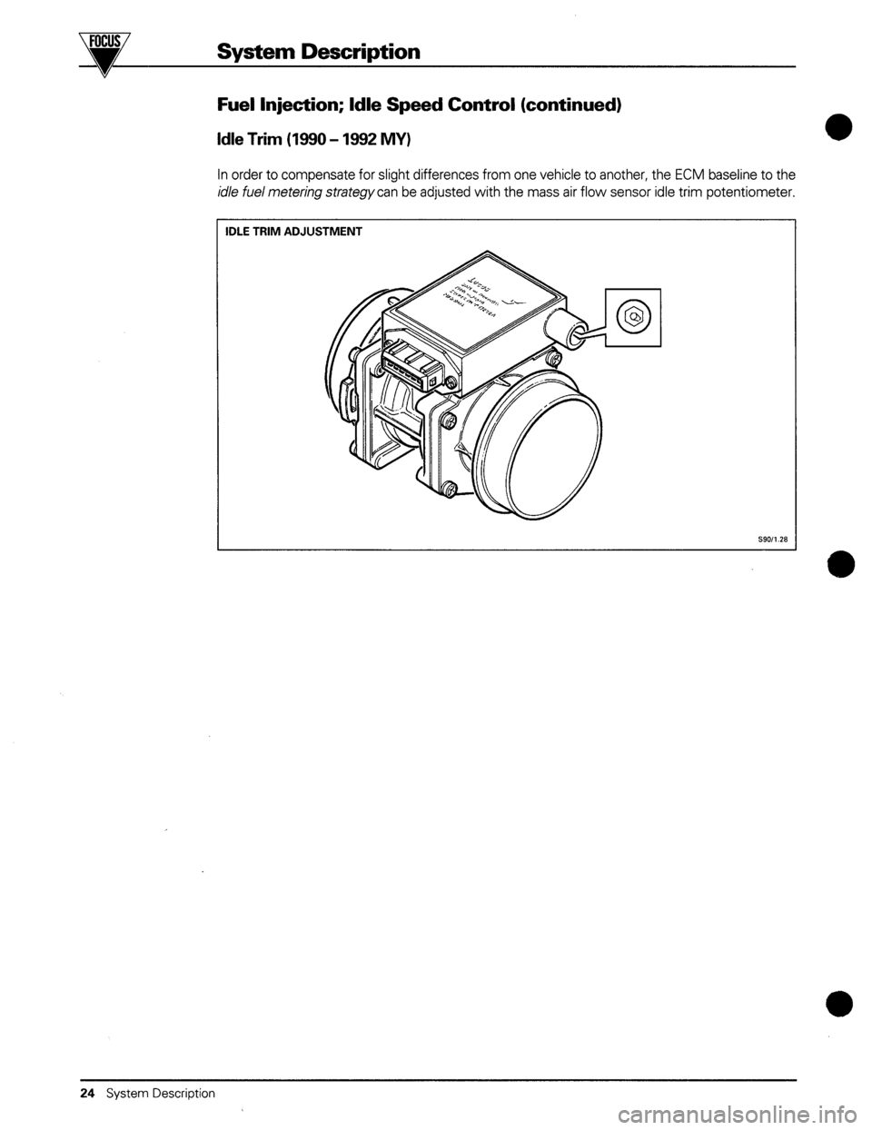 JAGUAR XJR 1994 X300 / 2.G AJ6 4.0L Engine Management Syst 