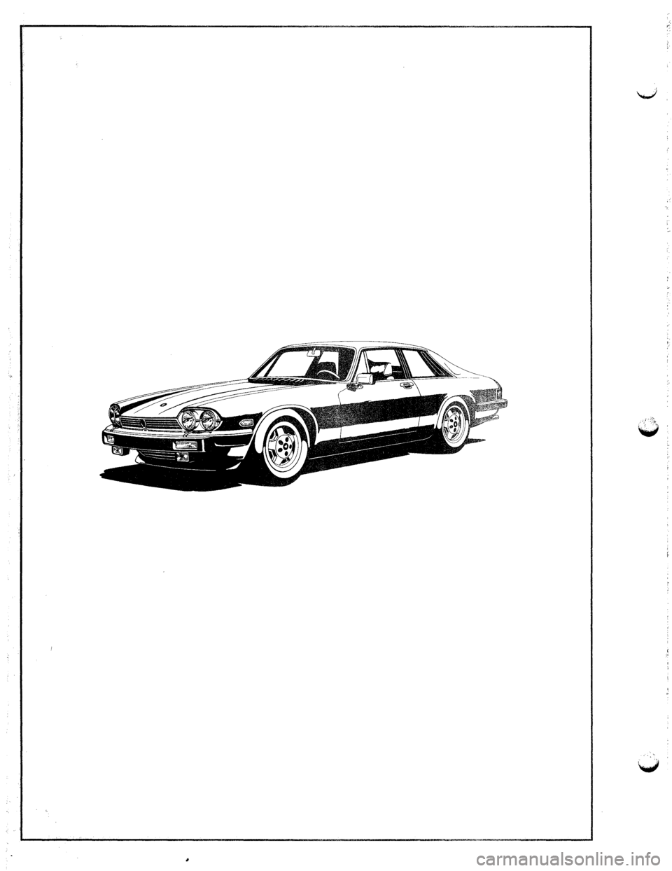 JAGUAR XJS 1988 1.G Update Manual 