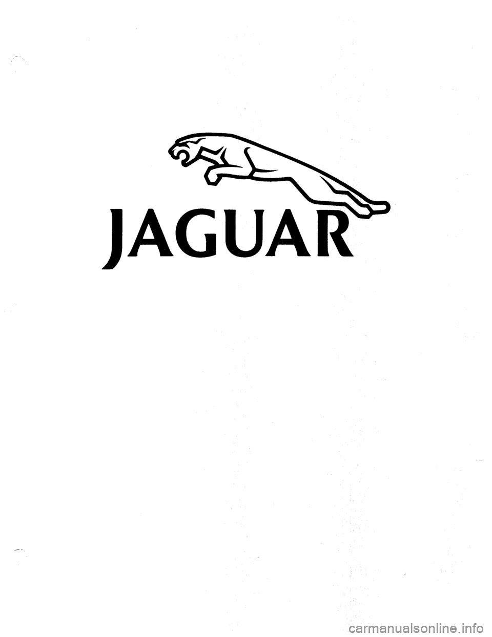 JAGUAR XJS 1988 1.G Update Manual 