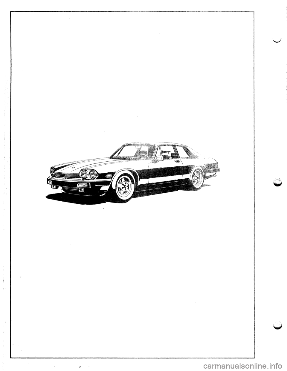 JAGUAR XJS 1988 1.G Update Manual 