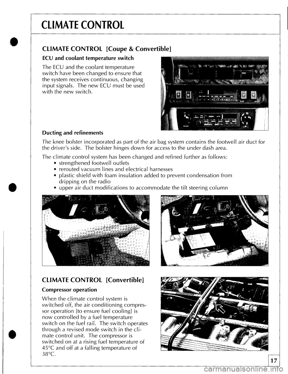 JAGUAR XJS 1990 1.G Update Manual 