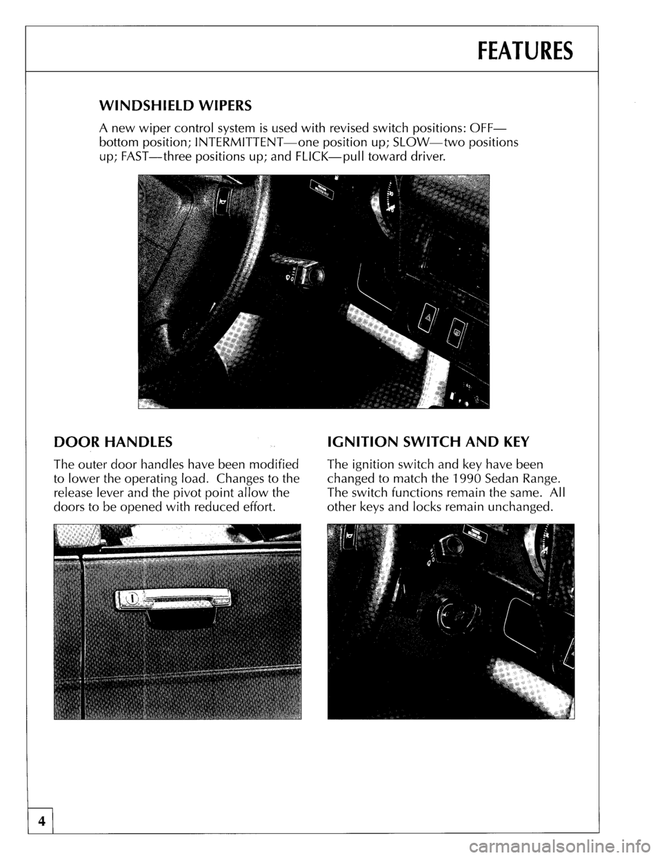 JAGUAR XJS 1990 1.G Update Manual 