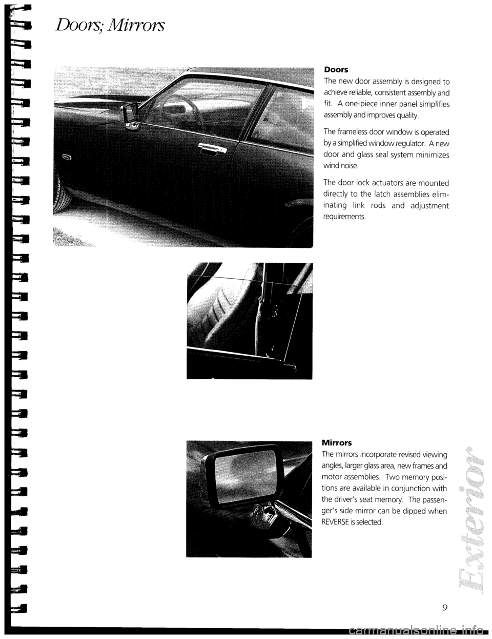 JAGUAR XJS 1992 1.G Technical Information Manual 