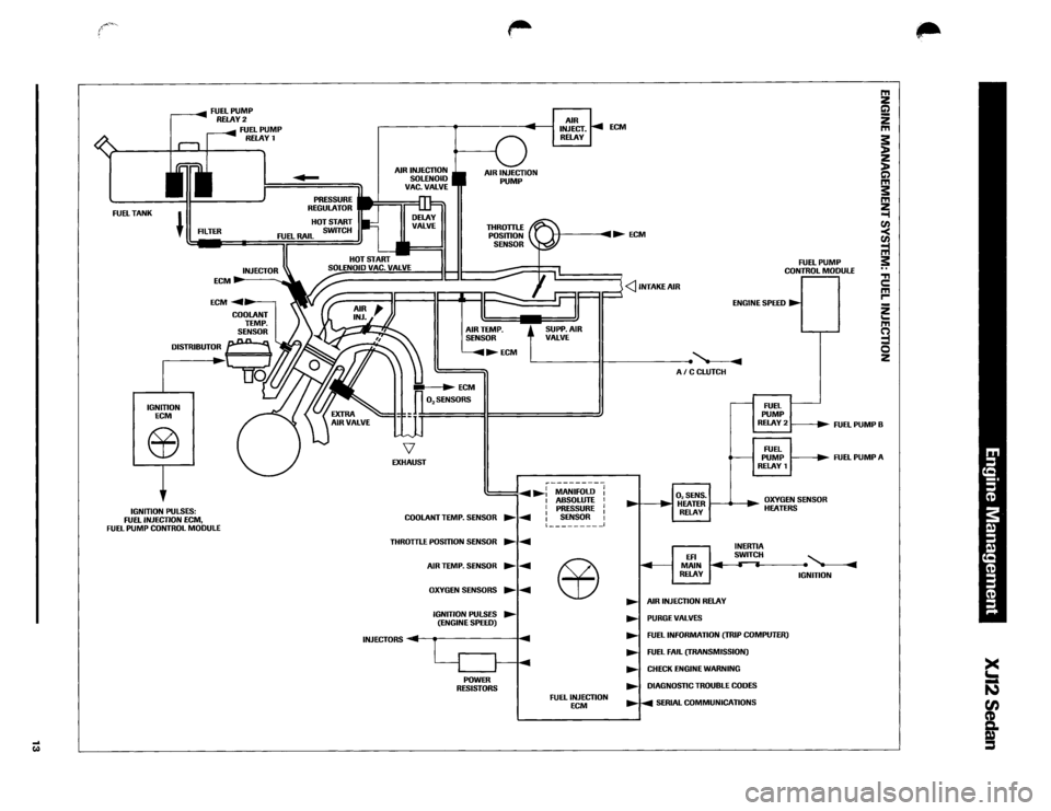 JAGUAR XJ12 1994 2.G Technical Information Manual 