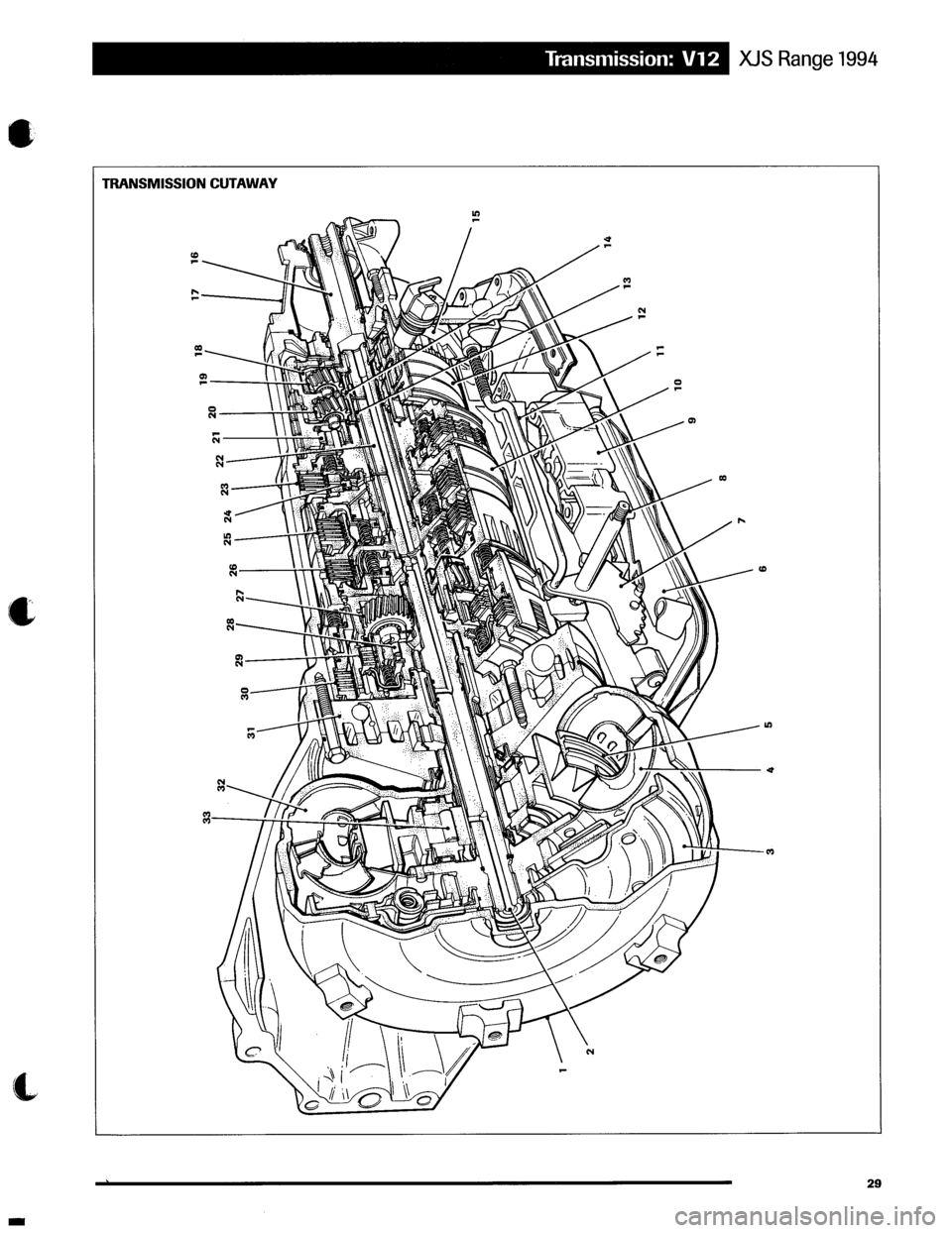 JAGUAR XJS 1994 2.G Update Manual 